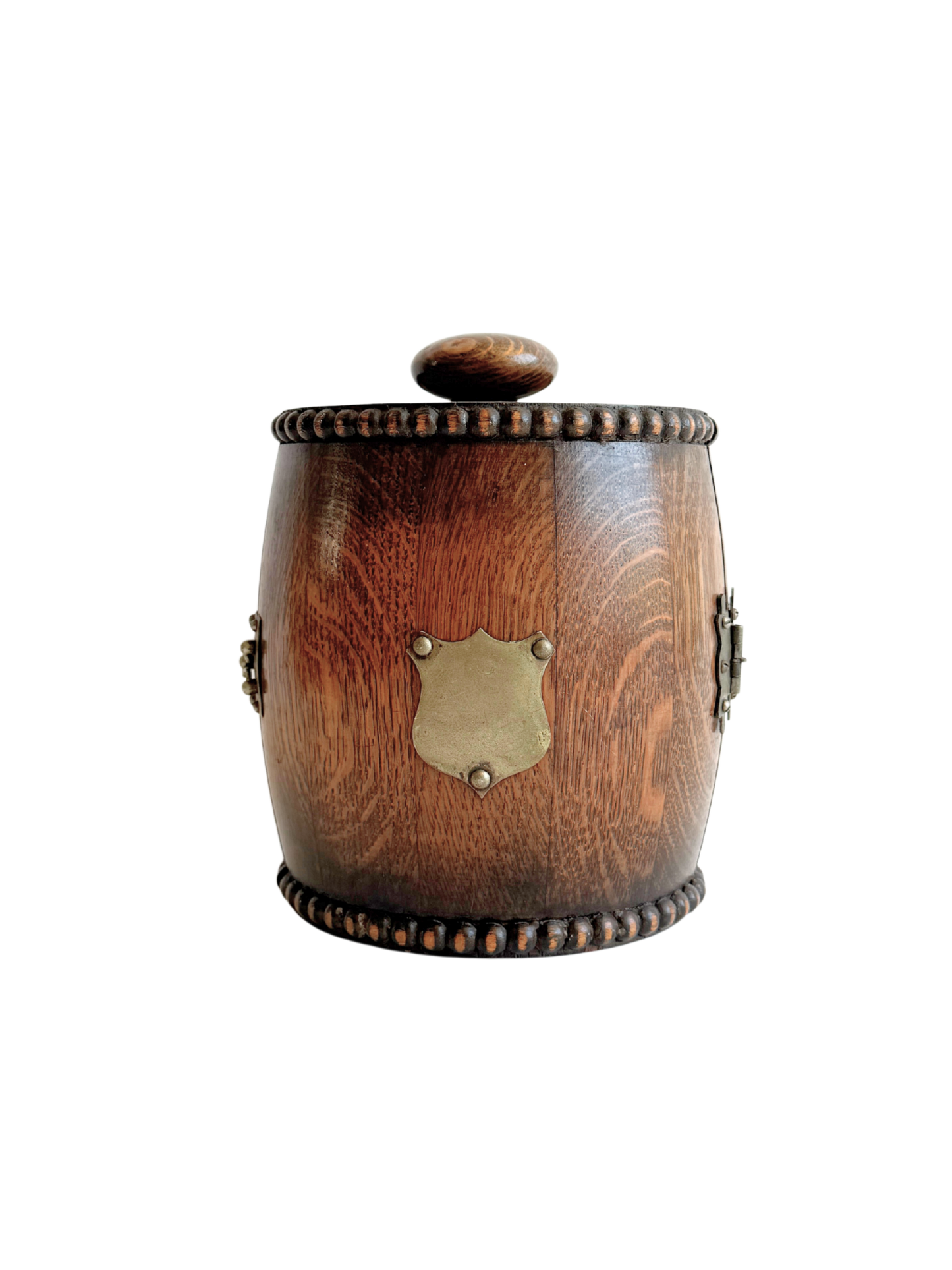 Antique English fold-out pipe and tobacco case