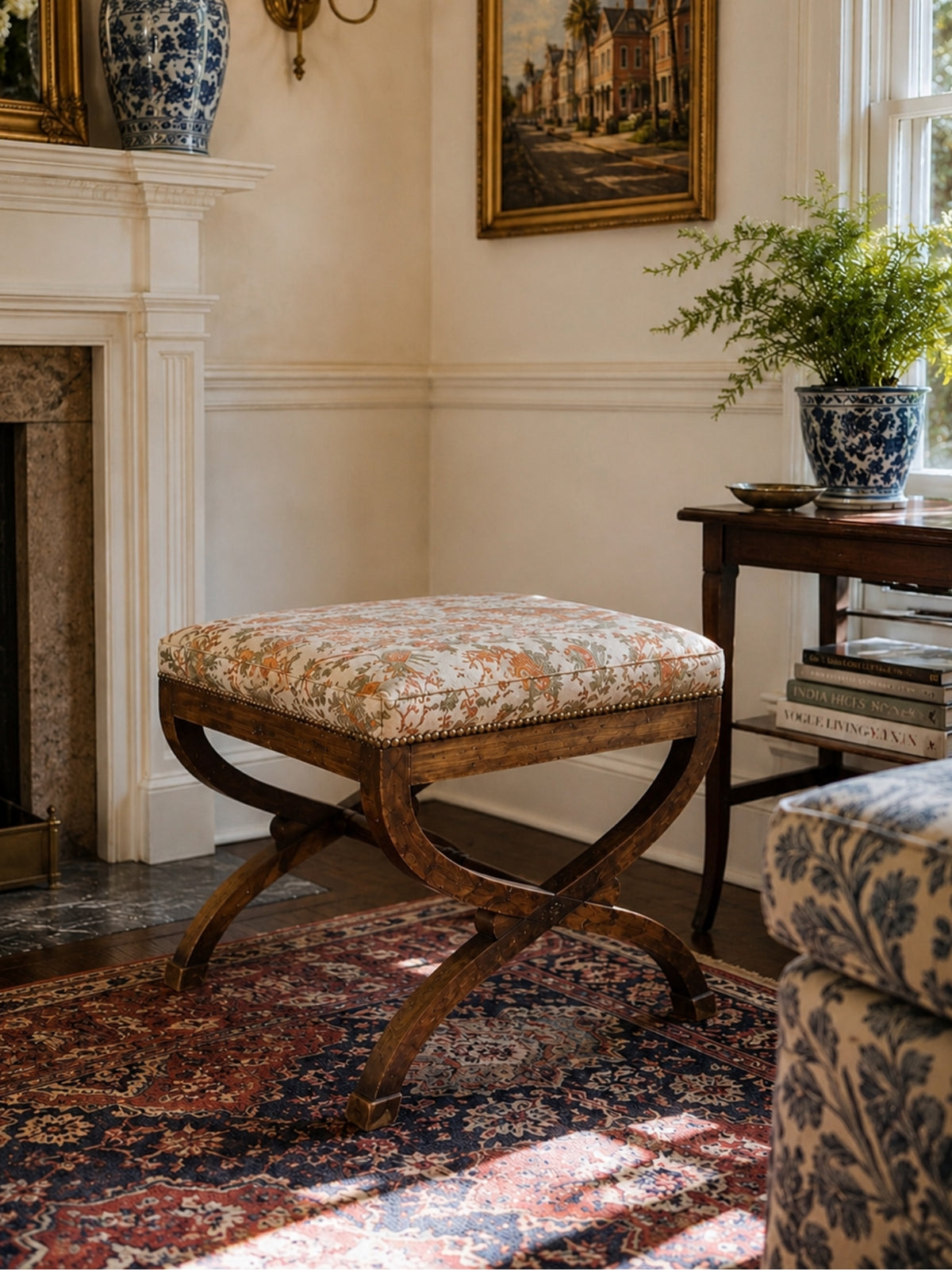 French Louis Philippe Style Curule Seat